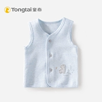 Tongtai bé vest mùa hè cotton nam giới và phụ nữ bé không xương mỏng cotton vest vest vai vest sơ sinh vest thoi trang tre em