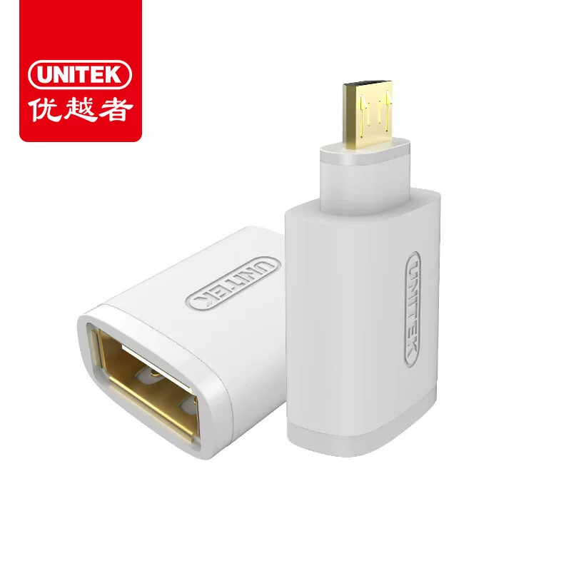 UNITEK Y-A015CWH USB2.0 A к MicroUSB вращающееся мобильное зарядное