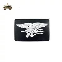Hải quân SEAL Lực Lượng Đặc Biệt Velcro Armband PVC Cao Su Chương Cá Tính Armband Sticker Velcro miếng dán logo quần áo	