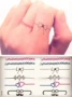 8 cơ thể chống thấm nước sơn watermark sticker flower finger nhẫn nhãn nhãn dán hình xăm HC-31 hình dán tattoo mini