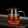 Cốc thủy tinh nam cốc công bằng dày Xử lý chịu nhiệt dày với trà rò rỉ Kung Fu bộ trà lọc trà tròn - Trà sứ ấm giữ nhiệt pha trà