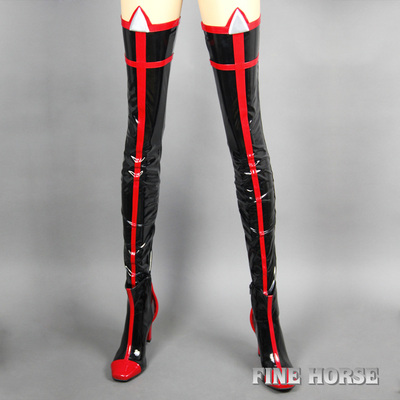taobao agent Double -cut girl entangled flowing blood, boots/shoes cosplay