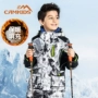 Camkids quần áo trẻ em quần áo trẻ em trượt tuyết 2017 mùa đông mới cho bé trai mặc áo khoác ngoài trời áo choàng chống nắng bé trai