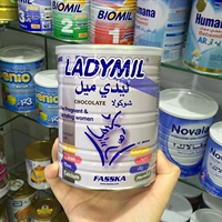 Dubai mua Bỉ Ladymil mẹ cho con bú sữa bột sô cô la hương vị 400g2 lon thuế các loại sữa bầu