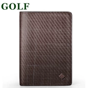 Golf GOLF Men Giấy chứng nhận hộ chiếu kẻ sọc mới Tài liệu hộ chiếu Gói mềm và có thể đeo