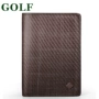 Golf GOLF Men Giấy chứng nhận hộ chiếu kẻ sọc mới Tài liệu hộ chiếu Gói mềm và có thể đeo ví đựng passport dễ thương