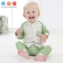 0 nữ bé trai 1 bé con 3 tuổi và một nửa con mùa xuân và mùa thu quần áo phù hợp với quần áo cotton trẻ em quần áo ấm 5 bexinhshop shop