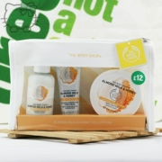 Authentic The shop shop Almond Honey Sữa Body Care Set Bath Hand Cream Body Cream Hộp quà tặng