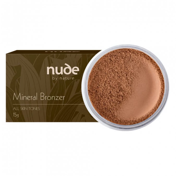 Mua hàng tại Úc qua thư trực tiếp NUDE BY NATURE BRONZER Natural Foundation Powder Bronze 15g - Bột nén