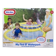 LT Mỹ nhập khẩu lớn Waterpark Pool bơm hơi nước phun hai lớp đồ chơi trẻ em