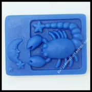 AI008 Scorpio DIY handmade xà phòng công cụ silicone khuôn 12 chòm sao bán hàng trực tiếp