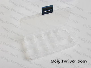 taobao agent Activity interval 10 grid box -log Hand Handmade DIY beads and storage box small parts accessories storage