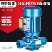 Thượng Hải Boqi SGR miệng dây nước nóng đường ống đứng ly tâm tăng áp bơm tuần hoàn nồi hơi bơm nước nóng lạnh một pha bình dầu trợ lực i10 dầu trợ lực