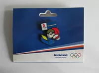 Олимпийский бейдж спонсора Lenovo Пекин 2008 Олимпийский значок Олимпийский Значок Специальный принтер Специальный принтер