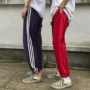 Mùa thu Hàn Quốc INS phong cách Harajuku cổ điển hoang dã retro ba-bar quần tây giản dị vài thể thao quần harem sinh viên quần tây nữ lưng cao