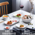 Đơn giản Bắc Âu dòng màu đen gốm món ăn gia đình Nhật Bản sáng tạo chống bỏng gạo bát ăn bát miễn phí với bộ đồ ăn Đồ ăn tối