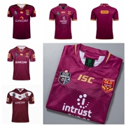 Bóng đá mặc State of Origin Maroons Queensland Marou 18 áo rugby mới