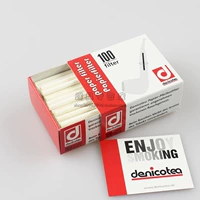 Элемент табачного фильтра подлинный Германия Деникотая Даннихтер ручной работы ручной работы с борьбой с 3 -миллиметровым бумажным фильтром 100