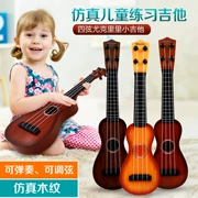 Đồ chơi mô phỏng guitar cho trẻ em có thể chơi mô phỏng nhạc ukulele vừa mới bắt đầu
