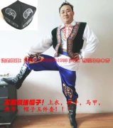 Người Duy Ngô Nhĩ dân tộc Tân Cương biểu diễn trang phục múa nam Uygur Kazakhstan