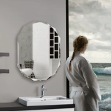 Европейская в стиле безрамная макияж зеркало зеркало в ванной комнате стена -наклейка с ванной