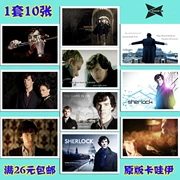 3 bộ phim hoạt hình anime phim truyền hình Xung quanh Thẻ bưu thiếp Sherlock Watson 1 bộ 10 tờ 14 - Carton / Hoạt hình liên quan