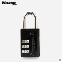 Оригинальный Masterlock Master Lock 647mcnd Lock Black Plastic Shell Locking Lock