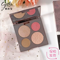 EC 小宝 BECCA X Chrissy Marble blush ánh sáng cao khả năng sửa chữa bảng màu phiên bản giới hạn bốn màu tấm 15 gam phấn mắt nars