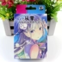 Re: Thế giới khác nhau cuộc sống từ đầu Rem Lam Poker phim hoạt hình anime thẻ ngoại vi thẻ chơi hình sticker dễ thương