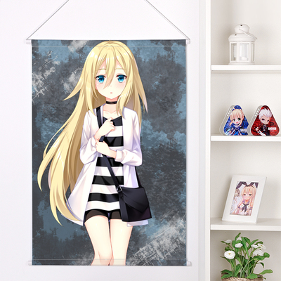 taobao agent Killing Angel Rachel Anime Peripherals Custom-made Two-dimensional Hanging Paintings Living Room Murals Wall Paintings