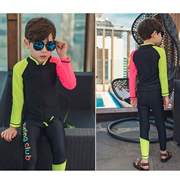 Đồ bơi trẻ em Hàn Quốc bé trai lớn trẻ em dài tay chống nắng quần áo nhanh khô quần áo bé chia đồ bơi phù hợp với bộ đồ lặn