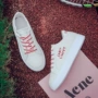 Giày trắng nhỏ nữ hè 2018 mới giày gió hoang dã học sinh lười phiên bản Hàn Quốc giày sục thể thao