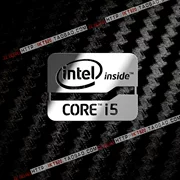 Dán intel Core i5 Core 2 LOGO logo dán dán điện thoại kim loại máy tính xách tay - Phụ kiện máy tính xách tay