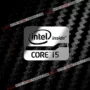 Dán intel Core i5 Core 2 LOGO logo dán dán điện thoại kim loại máy tính xách tay - Phụ kiện máy tính xách tay miếng dán bàn phím máy tính casio