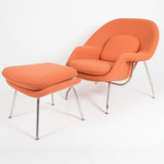 FRP tử cung ghế cá tính giải trí lounge chair IKEA thiết kế nội thất sofa vải với bàn đạp ghế