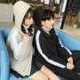 Mùa thu và mùa đông nam nữ phiên bản Hàn Quốc bf phong cách Harajuku vài chiếc quần áo cotton bánh mì sinh viên ngắn lỏng áo khoác cotton màu áo thủy triều áo khoác kaki nữ