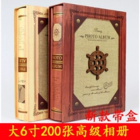 6 -INCH 200 Фотографии европейского стиля Retro 4D 6 -INCH Pages, 6 -INCH PLASTEAL SEAL PHOTER FEALU