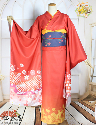 taobao agent Fleet Collection Fleet Collection Cosplay Cosplay New Year Kimono