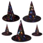 Halloween Wizard Hat Bar Cung cấp Đạo cụ Giả trang Màu Vàng Wizard Hat Witch Hat Magician Hat Point Cap - Sản phẩm Đảng / Magic / Hiệu suất đồ hóa trang halloween vô diện	
