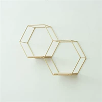 Золотой два шестигранника [трапециевидная]