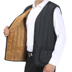 Trung niên chần mùa đông cha cộng với nhung trung niên kích thước lớn vest vest vest nam trung niên vest Áo vest cotton