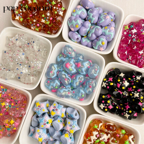 Акриловая наклейка, браслет из бисера ручной работы, ожерелье, аксессуар, бусины, аксессуары, DIY