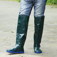 Выполнение сезона Ультра -высокая трубка мужская и женская дождевая обувь на дождевых ботинках вставлена ​​саженцы.