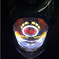 Đèn pha Sundiro Honda Warhawk CBF150 SDH150-B C Xenon ống kính mắt thiên thần - Đèn HID xe máy đèn pha xe máy vision