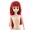 Đầu búp bê 3D đẹp đầu búp bê Roba đẹp hơn đầu đỏ tóc thẳng phụ kiện đồ chơi 20 khớp cơ thể cao 29 - Búp bê / Phụ kiện