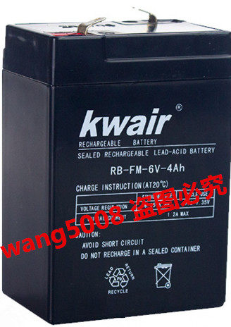 Kwair RB-FM-6V-4AH 6V4AH toy car baby boy baby car electric car storage battery