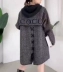 Áo khoác len nữ mùa thu và mùa đông trong phần dài của phiên bản cao cấp Hàn Quốc của chiếc áo len trùm đầu tự trồng dày lên lưng chữ - Accentuated eo áo Accentuated eo áo