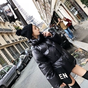 [Giảm giá 40%] Chào buổi sáng Fan Fan Slim áo khoác ngắn màu đen phiên bản mới của Hàn Quốc