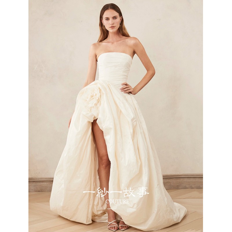 Simple wedding dress Super Fairy travel temperament is thin