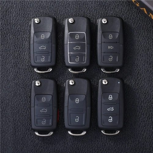 Подходит для Tiguan Sagitar Golf Langyao, чтобы приехать в Magotan Polo Skoda Car Складывание пульт дистанционного управления Key Shell